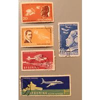Годовщина первого полета Влайку Аурела. День авиации. Румыния, 1960, из серии