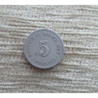 Werty71 Германия 5 пфеннигов 1906 А