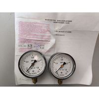 Манометры 2 штуки, старт с 10 руб