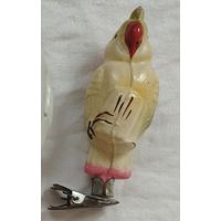 Ёлочная игрушка попугай из серии Айболит