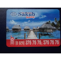 Календарик 2010 г.  Sakub. Домики на сваях.
