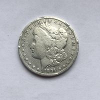 1 Морган Доллар 1891