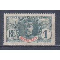 [2214] Французские колонии. Мавритания 1906. Генерал.1с. БЕЗ КЛЕЯ