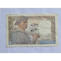 10 франков 1943 год.франция