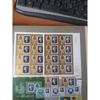 Марки СССР, всемирная филателистическая выставка. Серия