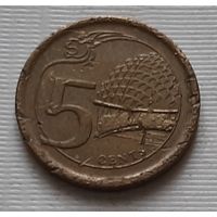 5 центов 2013 г. Сингапур