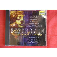 Beethoven - Yoel Levi, Atlanta Symphony Orchestra - Overtures (1997, CD)