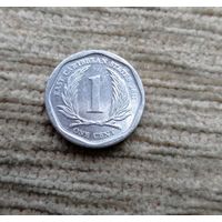 Werty71 Карибские острова 1 цент 2011 Елизавета 2 Карибы