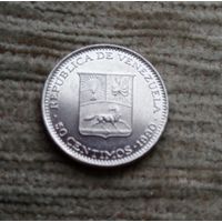 Werty71 Венесуэла 50 сентимо 1990