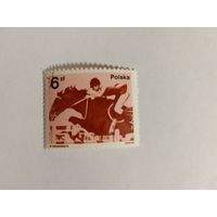 Марки Конный спорт. Польша 1 шт. -  0,50 руб.