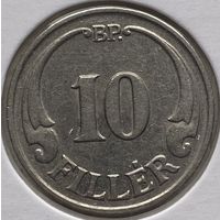 Венгрия 10 филлеров 1936 г. В холдере