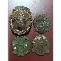 Значки довоенные 4 шт