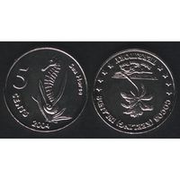 Кокосовые острова CC-000010 5 центов 2004 (amw