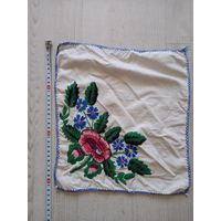 Вышивка салфетка старинная