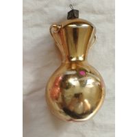 Ёлочная игрушка ваза