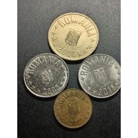 Румыния 4 монеты одним лотом