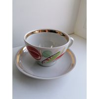 Чайная пара, сумский фарфоровый завод