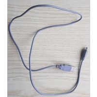 Кабель USB - Mini-USB, 1 метр (100 см), серый, б-у