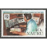 Науру. 50 лет Международному радиокомитету. 1978г. Mi#197.