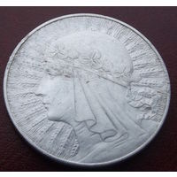 Польша. 10 злотых 1933