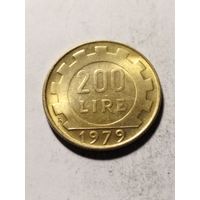 Италия 200 лир 1979