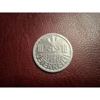 Австрия 10 грошей 1981