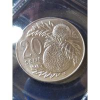 6. Распродажа. Самоа 20 сене 1993 из банковского набора. Редкий год! UNC! (СМОТРИТЕ ДРУГИЕ ЛОТЫ)