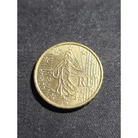 Франция 10 евроцентов 2020 ( 1 предложение на АУ )
