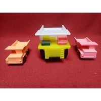 С 3 рублей без мц. 3 автомодельки Белаза, СССР. 12х6х6см, и 2 - 7.5х3.5смх3.5см.