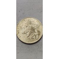Кипр 20 цент 2001