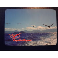 Календарик 2009 г.  АэроБелСервис.  Чайки.