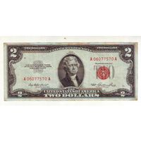США 2 доллара 1953 года