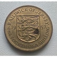 Джерси 1/4 Шиллинга, 1957 6-4-33