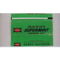 Обертка от жвачки Dandy Supermint