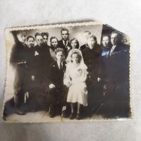 Фотография. История СССР в лицах. Послевоенная Свадьба!