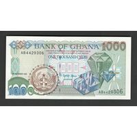 Гана 1000 седи 1996 года. Тип Р-29b. Состояние UNC