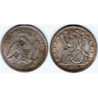 Копия США 1 доллар 1870