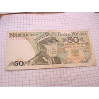 50 злотых 1988 г. с рубля!