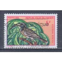 [2329] Нигер 1971. Фауна.Птицы. Гашеная марка.