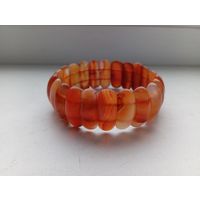 Браслет сердолик Ноготки 2 см длина ноготка
