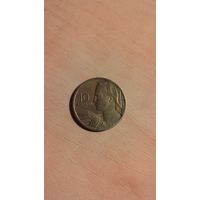 Югославия, 10 динаров 1955.