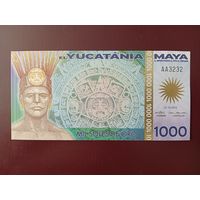 Юкатания Майя 1000 соль де оро 2012  UNC
