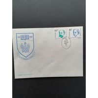 Польша 1989 КПД с полной серией марок "200 лет Университету хирургии и 100 лет польскому обществу хирургов" (спецгашение) Mi.3221-3222 каталог 1.00 евро