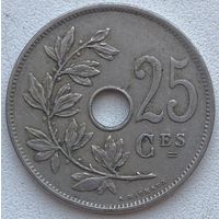 Бельгия 25 сантимов 1913 г. Belgique