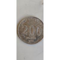 Индонезия 200 рупиан 2016