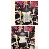 Винтажный топ корсет made in France