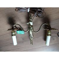 Пара бронзовых бра из Европы 2