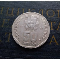 50 эскудо 1987 Португалия #01