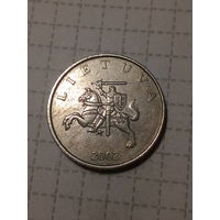 1 лит Литва 2002 год