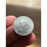 1 злотый 1924 год. ЖНИЦА, Польша.